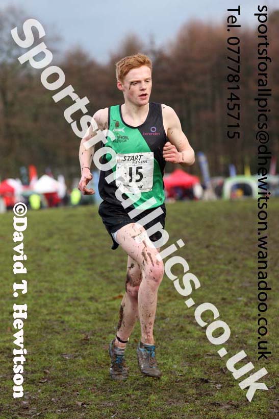 Mens under-20s Northern Cross Country, Knowsley Safari Park. Photo: David T. Hewitson/Sports for All Pics